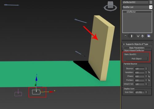 آموزش ساخت بارانی از پیکانها در تری دی مکس